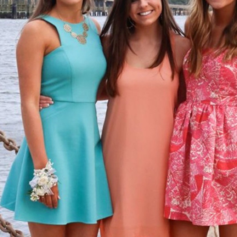4. Collective Teal Dress